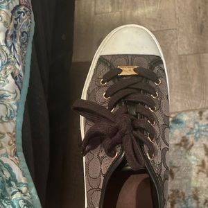 Coach converse style shoes